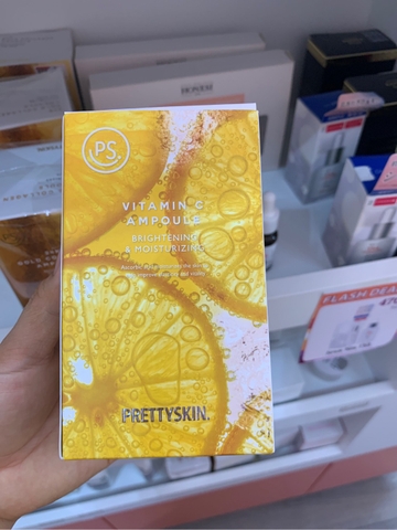 Tinh Chất Dưỡng Trắng Prettyskin Vitamin C Ampoule