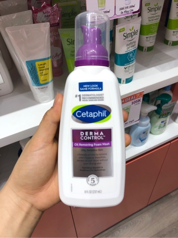 Sữa Rửa Mặt Tạo Bọt Cetaphil Tím 236ml