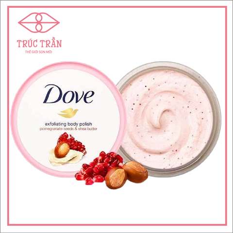 Tẩy Da Chết Dove Lựu Đỏ