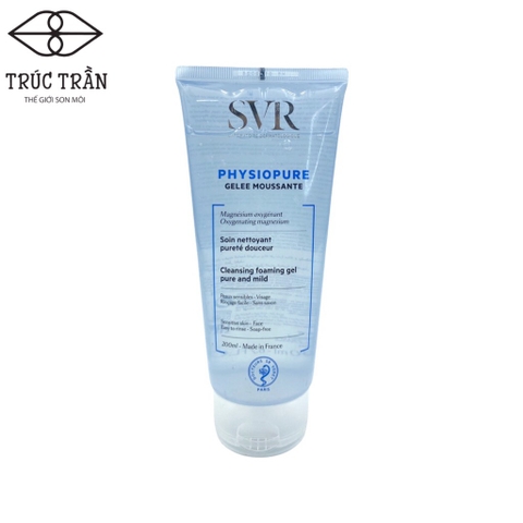 Gel Rửa Mặt SVR Dành Cho Da Nhạy Cảm 200ml Physiopure Gelée Moussante