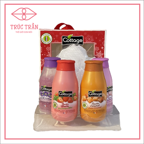 Set Sữa Tắm Cottage 4 Chai
