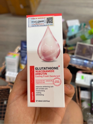Lăn Khử Mùi Angel's Liquid Glutathione 60ml Mẫu Mới