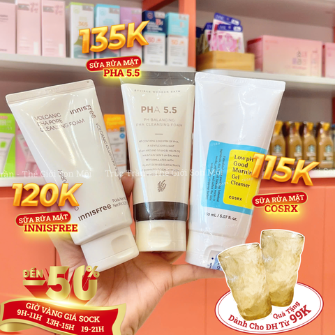 Sữa Rửa Mặt Dạng Gel Cosrx Low PH Good Morning Gel Cleanser 150ML