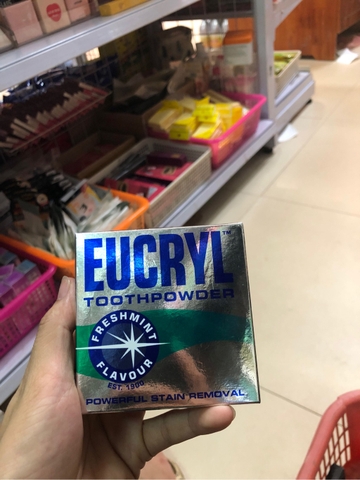 Bột trắng răng eucryl
