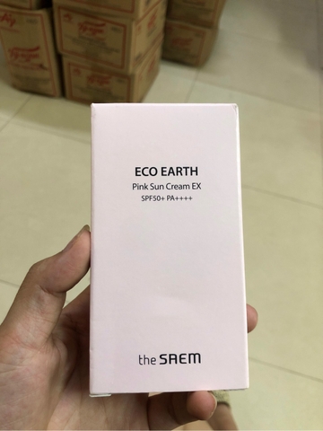 Kem Chống Nắng The Saem Eco Earth Cream SPF 50+ PA+++