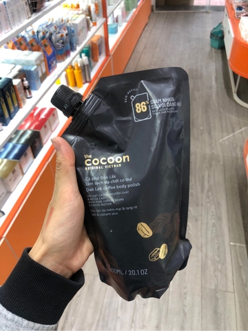 TẨY DA CHẾT COCOON TÚI 600ML