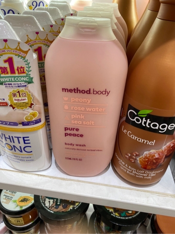 Sữa Tắm Metgod Body 532ml Hồng