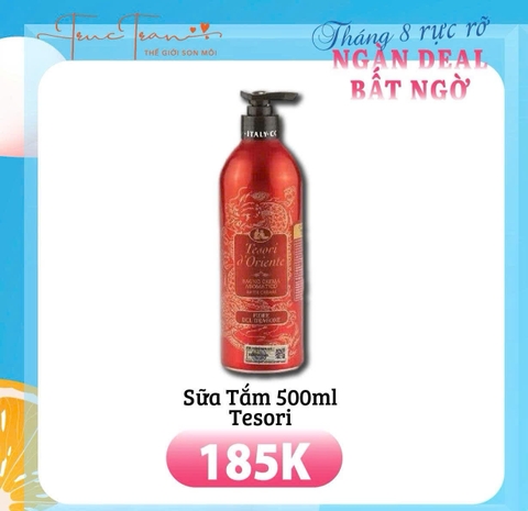 Sữa Tắm Tesori Đỏ 500ml