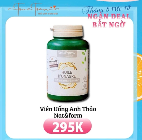 Tinh dầu hoa anh thảo Nat&form