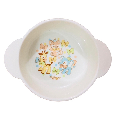 Bát ăn dặm Nakano có tay cầm hình hươu cao cổ/ngựa