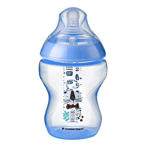 Bình sữa PP Tommee Tippee 260ml - Xanh dương