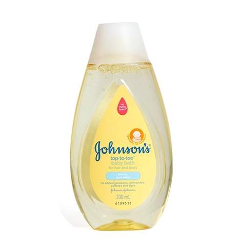 Sữa tắm gội toàn thân Johnson Baby 200ml