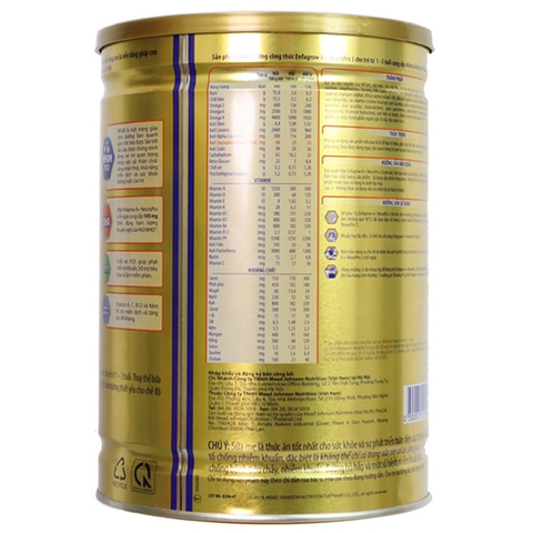 Sữa bột Enfagrow A+ 3 900g (1-3 tuổi)