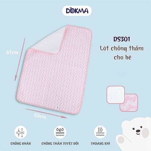 Lót chống thấm Dokma DS301 - Hồng