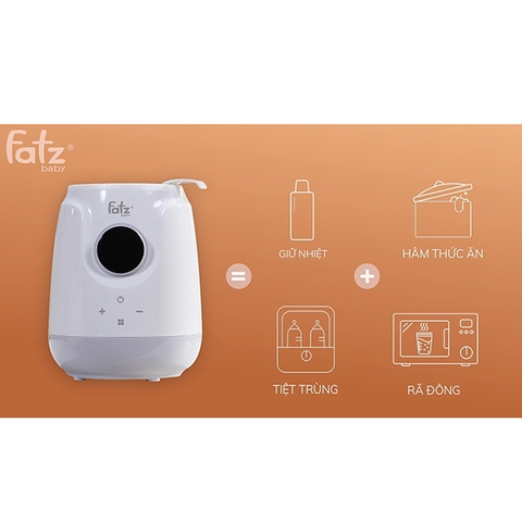Máy hâm sữa và tiệt trùng điện tử Fatzbaby Mono 9 FB3061SJ
