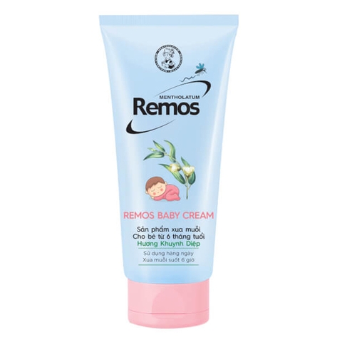 Kem chống muỗi Remos hương khuynh diệp 6M+ 70g