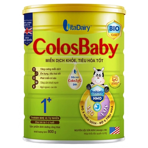 Sữa ColosBaby Bio 1+ 1-2 tuổi 800g