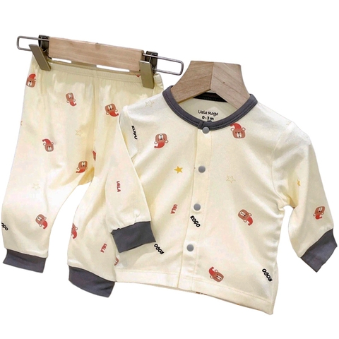 Bộ UalaRogo dài tay cài giữa Petit UR 2254