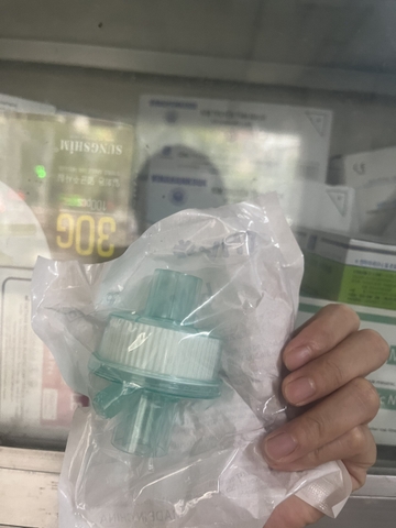 Filter lọc khuẩn dùng cho máy thở