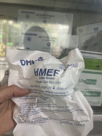 Filter lọc khuẩn dùng cho máy thở