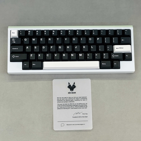 Mode Tempo Ewhite x Keycap WOB ABS