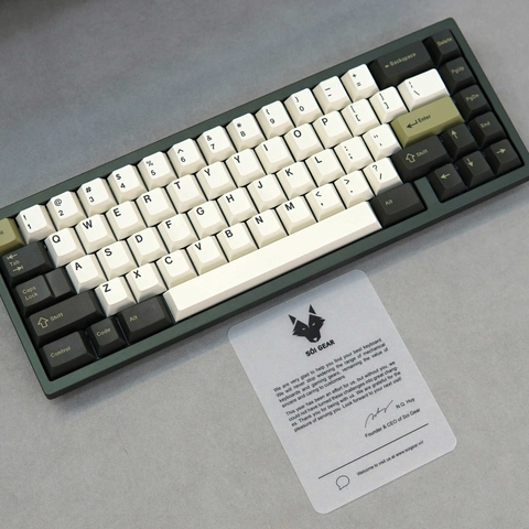Mode Envoy Green x GMK Olive Light