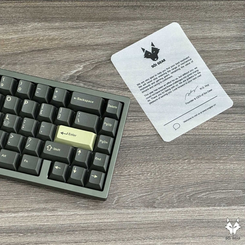 Mode Envoy Green x GMK Olive Dark