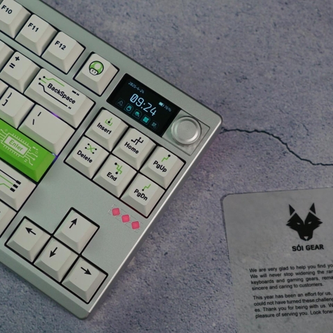 ZoomTKL DYNA Silver x Mintcaps Chips