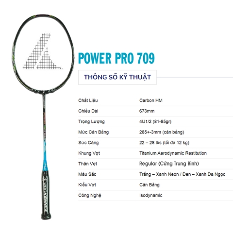 Vợt cầu lông ProKennex POWER PRO 709 4U