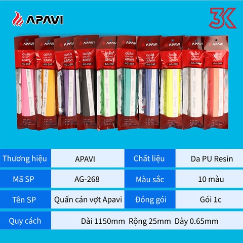 Quấn Cán Vợt APAVI AG-268 1 cái