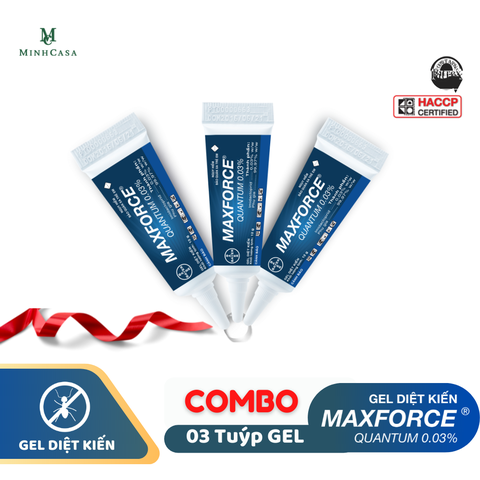 Combo 3 - Gel diệt kiến Maxforce Quantum 12g
