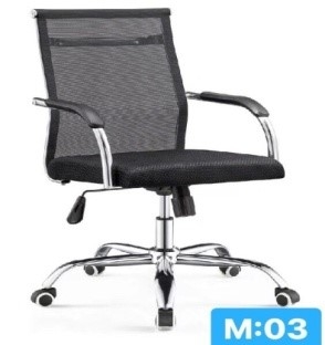 GHẾ XOAY VĂN PHÒNG LƯNG THẤP - M03