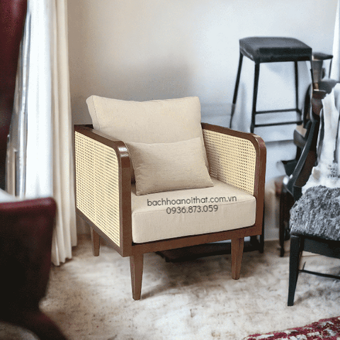 GHẾ SOFA MÂY INDOCHINE SELENA ĐƠN - SFG54