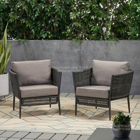 Ghế Sofa Khung Sắt Ngoài Trời GD17