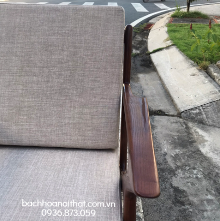 GHẾ SOFA Z ĐƠN GỖ ASH - SFG15