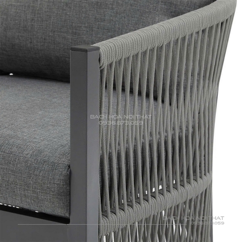 Ghế Ngoài Trời Thư Giãn Khung Sắt GD18