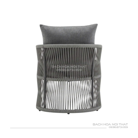 Ghế Ngoài Trời Thư Giãn Khung Sắt GD18