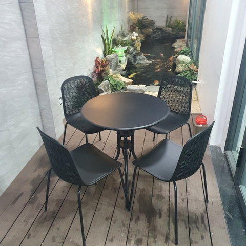 BÀN CAFE NHÔM ĐÚC