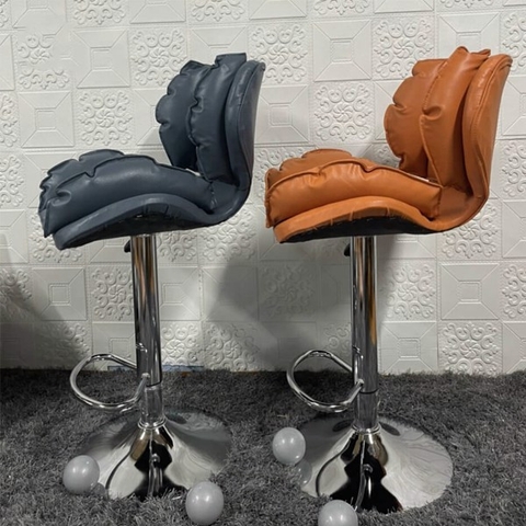 GHẾ BAR CHÂN XOAY MẠ NHẬP KHẨU - BAR59