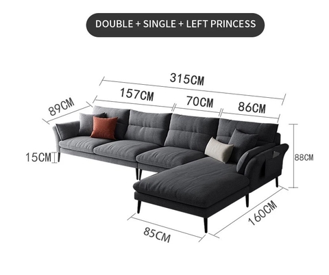 GHẾ SOFA HIỆN ĐẠI - GSF40