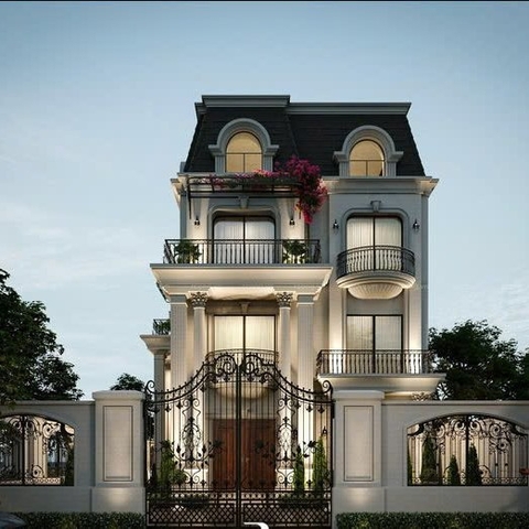 Villa Tân Cổ Điển 3 Lầu