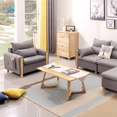 BÀN TRÀ GỖ TỰ NHIÊN CHÂN M - BTG17