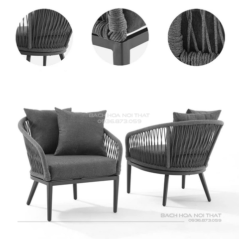 Ghế Khung Sắt Ngoài Trời GD13