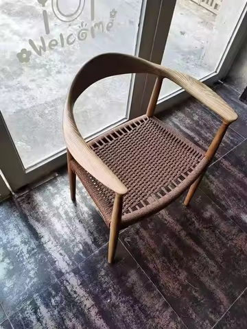 Ghế Gỗ Đan Dây - GDD2