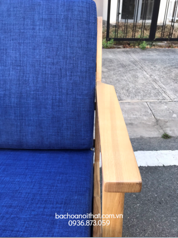 GHẾ SOFA PLANK ĐƠN GỖ ASH - SFG06