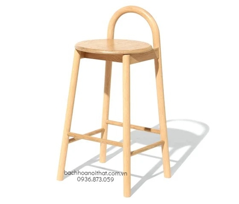 GHẾ BAR BOBBY STOOL GỖ ASH - BAR51