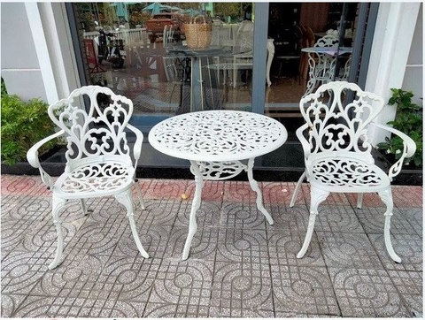 BÀN NHÔM ĐÚC NGOÀI TRỜI - BV5