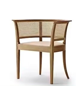 Ghế Cafe Indochine Lưng Mây Đẹp - GDM30