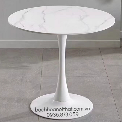 BÀN CAFE MẶT ĐÁ CHÂN TULIP - BCF39