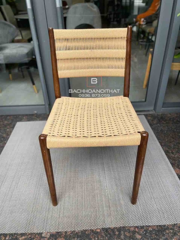 Ghế Gỗ Đan Dây Nolan - GDD19